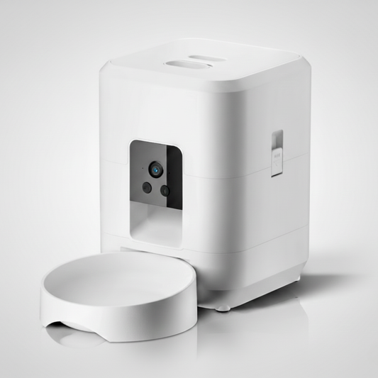 FeedLink™ Pro: Comedero inteligente WiFi de doble banda con cámara HD en directo de 720p