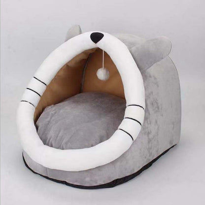 Cama cueva para gatos CozyPaw™