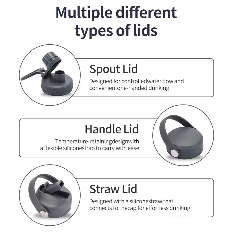 HydraPaw™ 3-in-1 Insulated Pet Travel Bottle (32 oz)