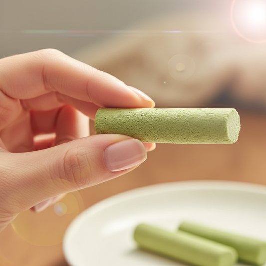 Palitos de dentición de hierba para gatos (5 piezas)