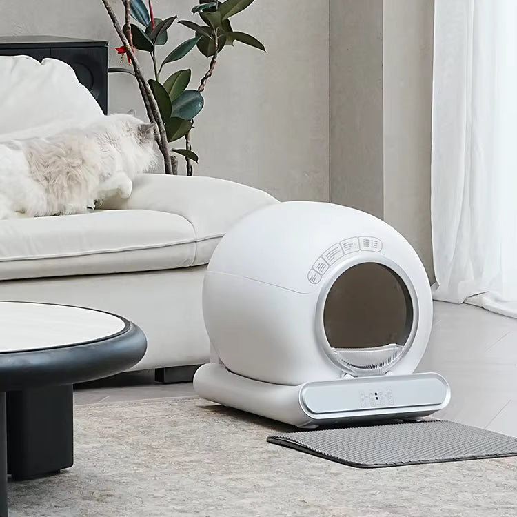 CleanCycle™ Pro — Smart Self-Cleaning Litter Box with App Control