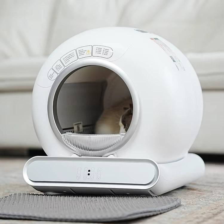 CleanCycle™ Pro — Smart Self-Cleaning Litter Box with App Control