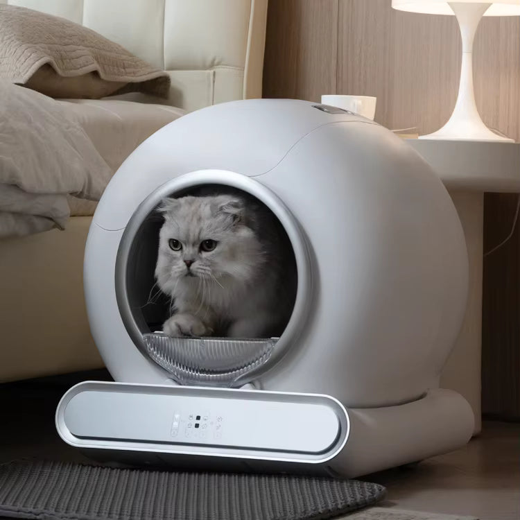 CleanCycle™ Pro — Smart Self-Cleaning Litter Box with App Control