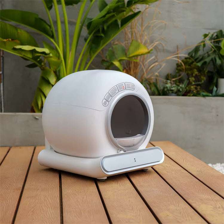 CleanCycle™ Pro — Smart Self-Cleaning Litter Box with App Control