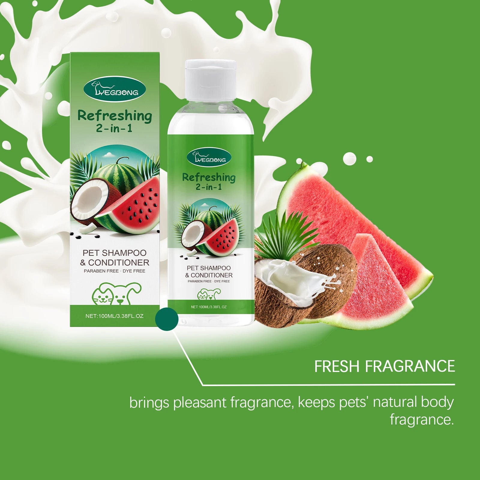 HydraSilk™ 2-in-1 Gentle Spa Shampoo & Conditioner (100 ml) - (3 Pcs)