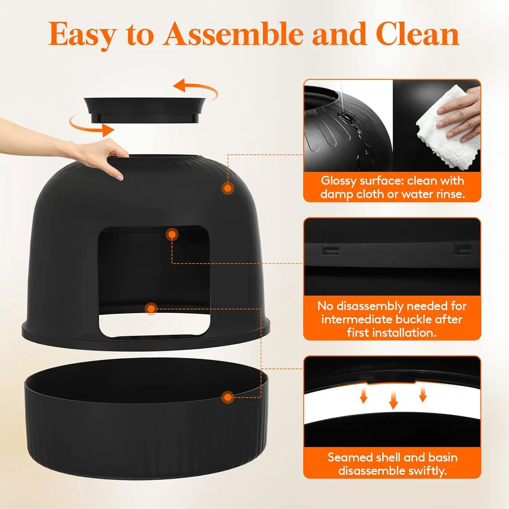 🌿 Pawtanica™ US Design — Hidden Litter Oasis