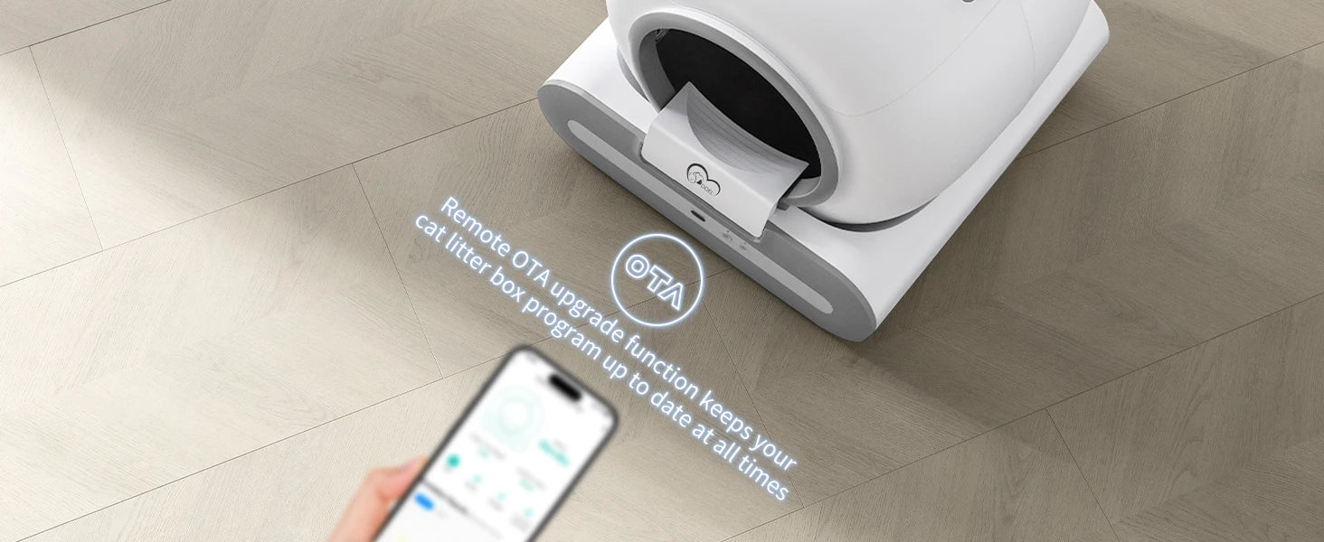 CleanCycle™ Pro — Smart Self-Cleaning Litter Box with App Control