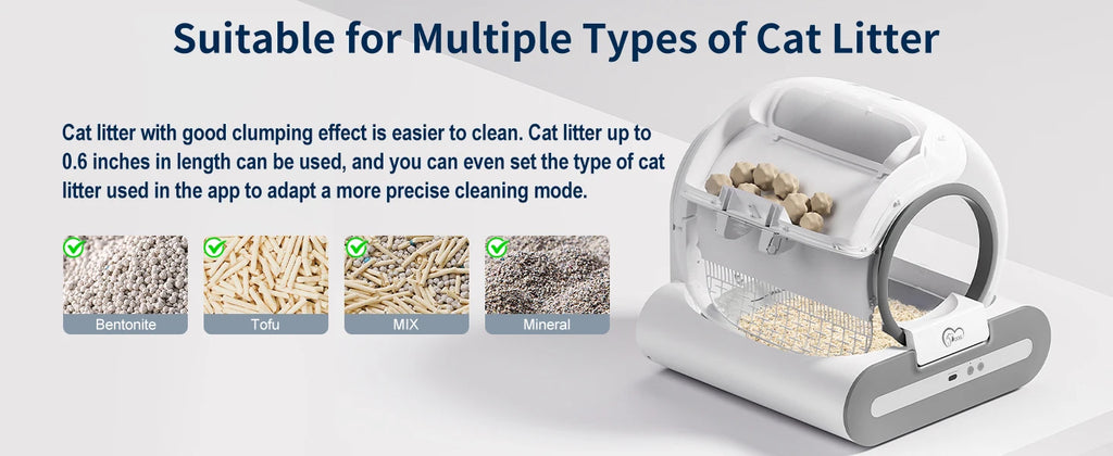 CleanCycle™ Pro — Smart Self-Cleaning Litter Box with App Control