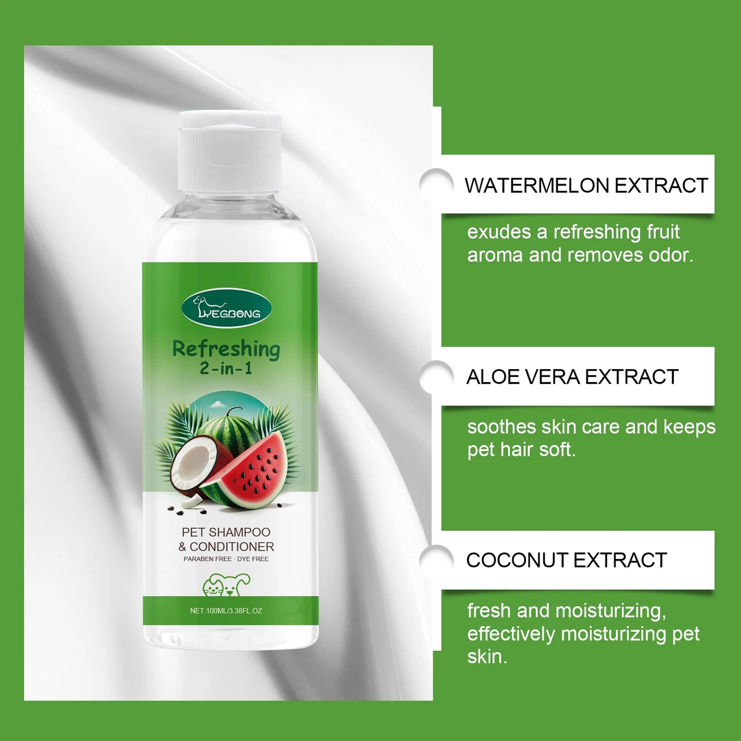 HydraSilk™ 2-in-1 Gentle Spa Shampoo & Conditioner (100 ml)